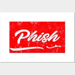 phish red vintage Posters and Art